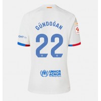Fotbalové Dres Barcelona Ilkay Gundogan #22 Venkovní 2023-24 Krátký Rukáv
